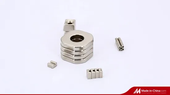 Producto magnético de NdFeB con imán de forma redonda recubierto de zinc/níquel