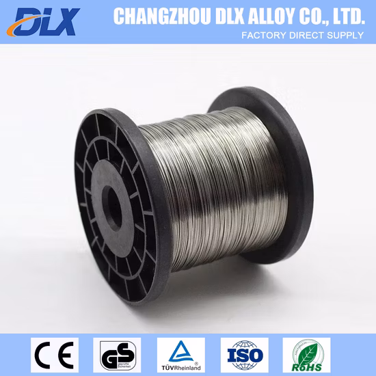 ASTM B863 Ti6al4V Gr3 Gr4 Aleación de titanio puro Aleación con memoria de forma Titanio y níquel Nitinol SMA Alambre